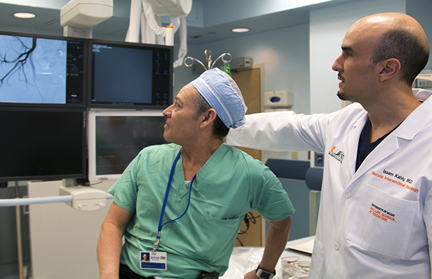 Javier Mondragon and Dr. Kably