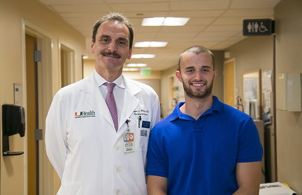 Paul Casas and his UHealth Physician