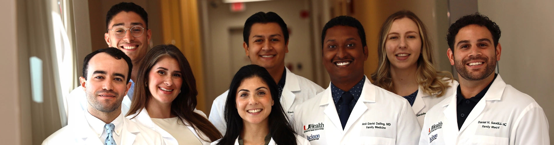 group photo of doctors