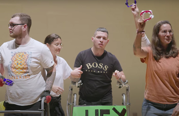 meeting of people with disabilities
