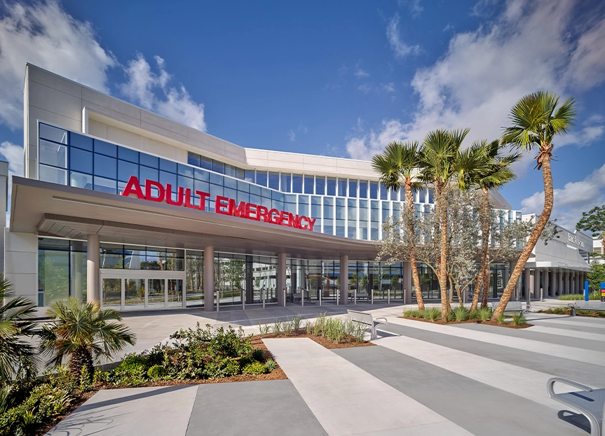Exterior View: Jackson Adult Emergency Room