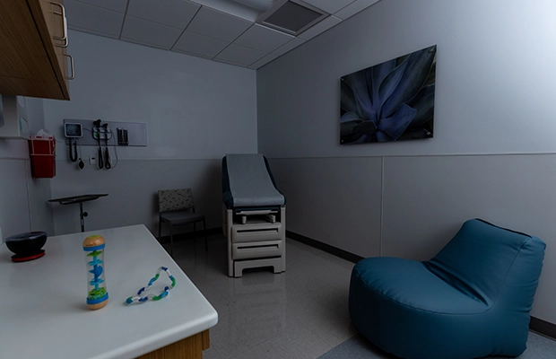photo of a hospital room