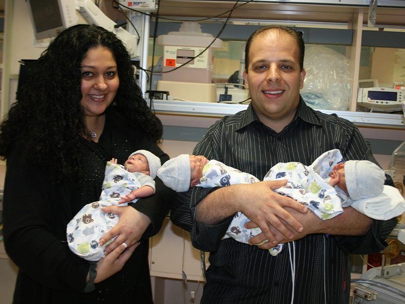 Jackson Health Saves Lives of Mom and Triplets