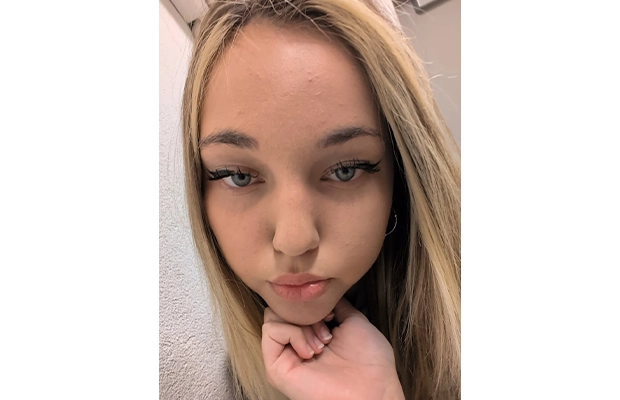 Selfie of a girl