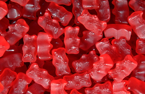 red teddy bears