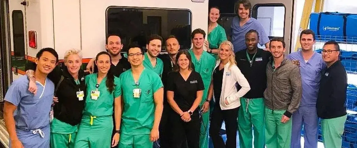 group of people posing to the camera