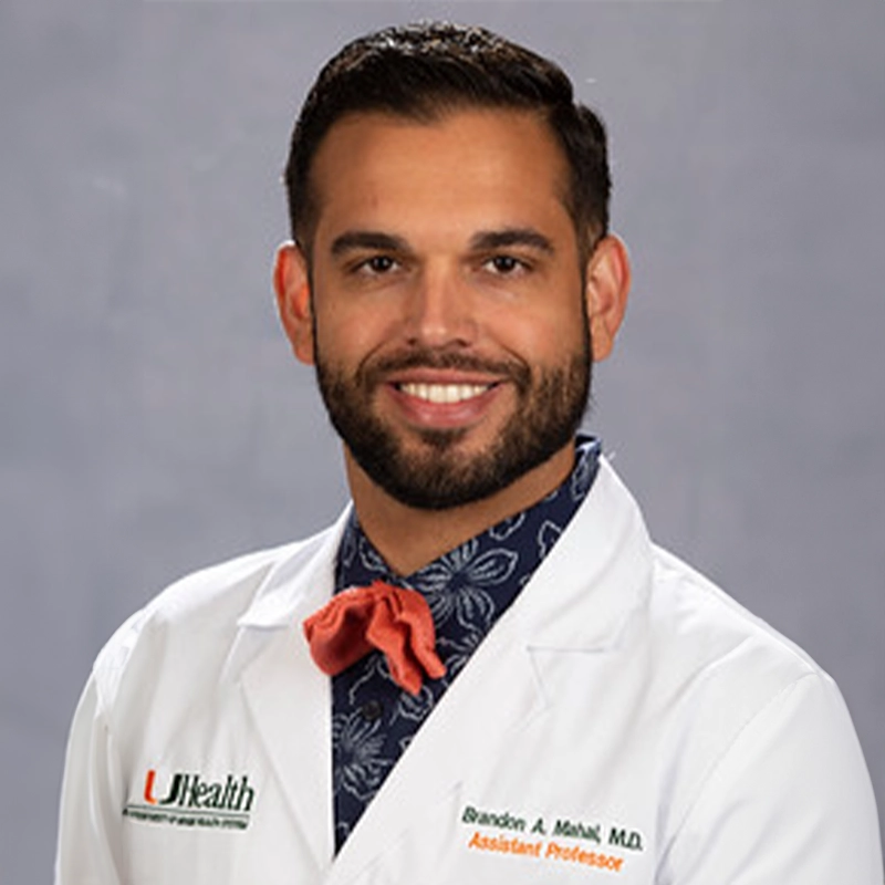 Headshot of Brandon Mahal, MD