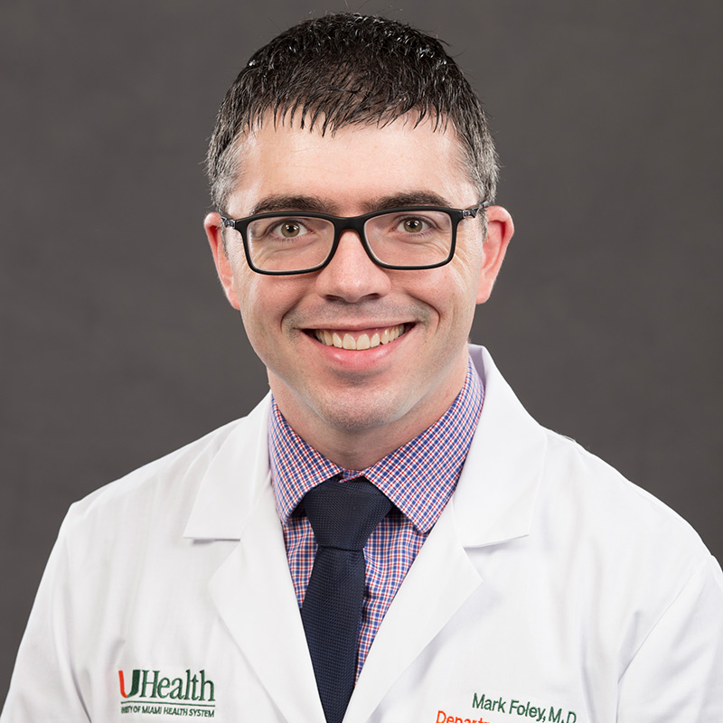 Headshot of Mark J. Foley, MBBCh