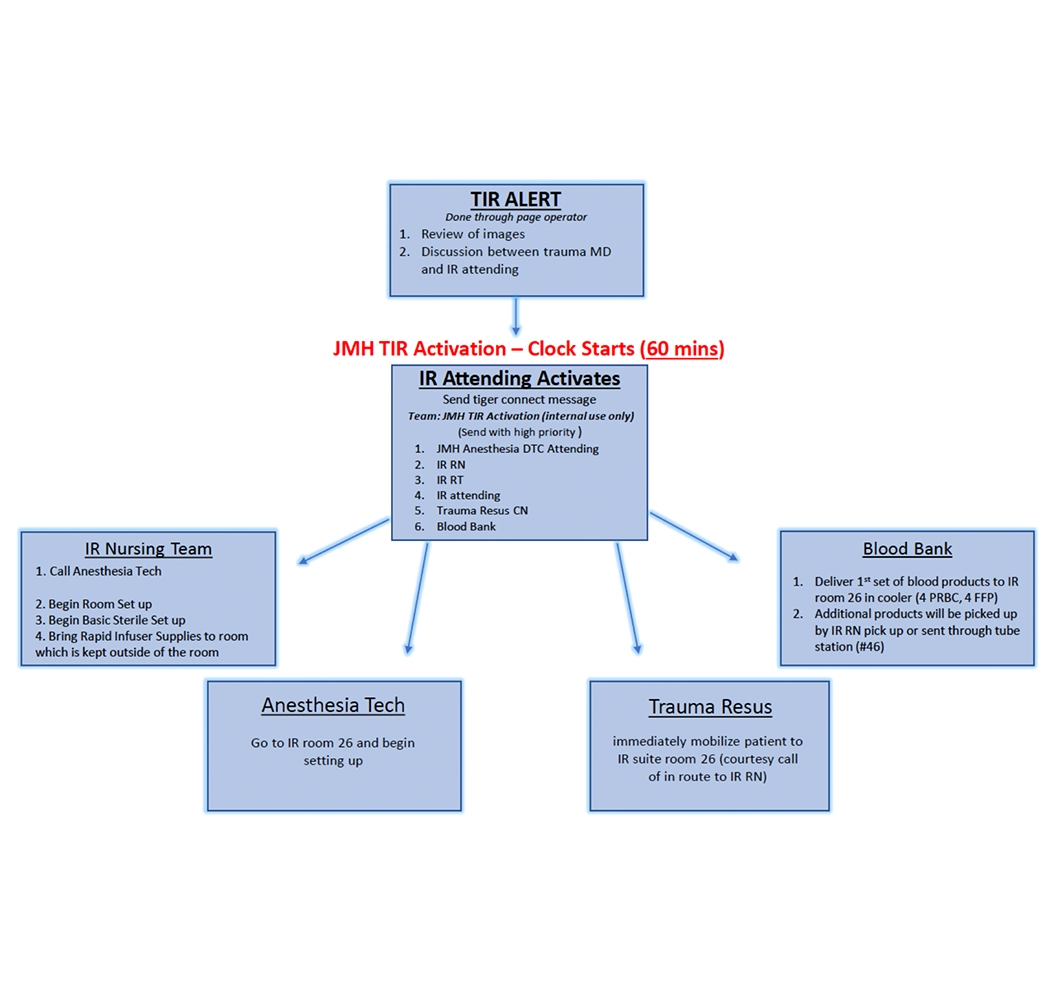 Imagen con un organigrama
