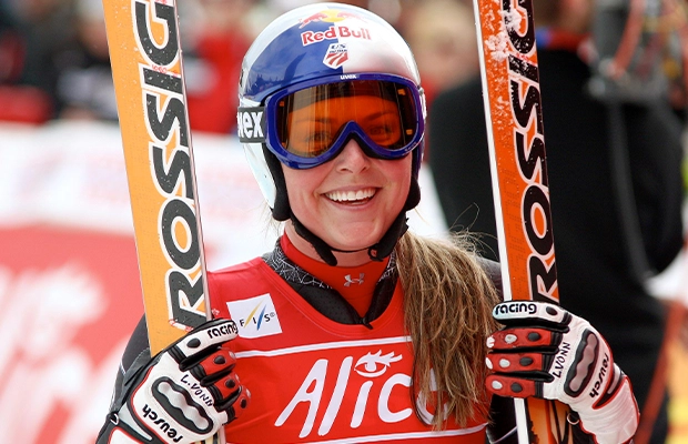 Piture of Olympic skier Lindsey Vonn