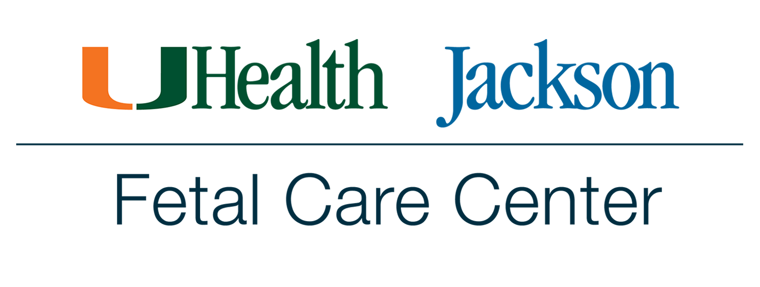 Logo that reads UHealth Jackson Fetal Care Center