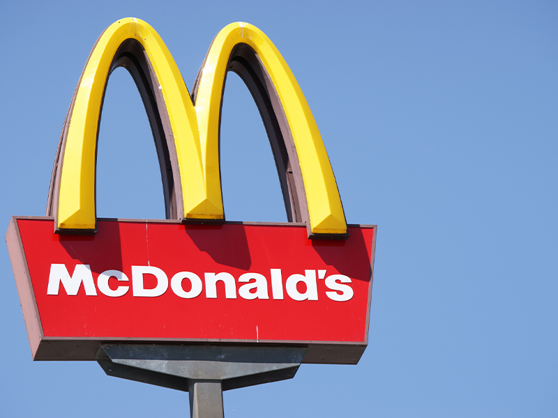Letrero de McDonald's