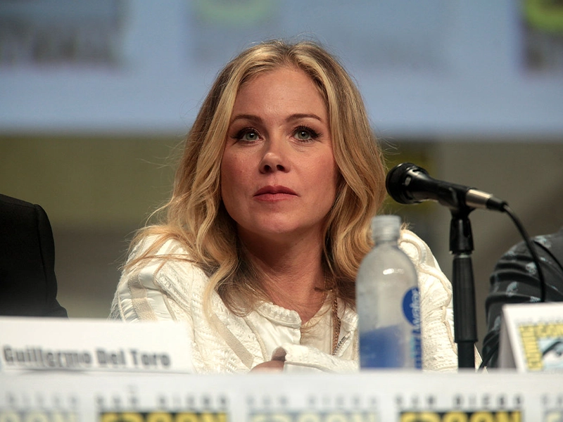 Christina Applegate Forum during an interview