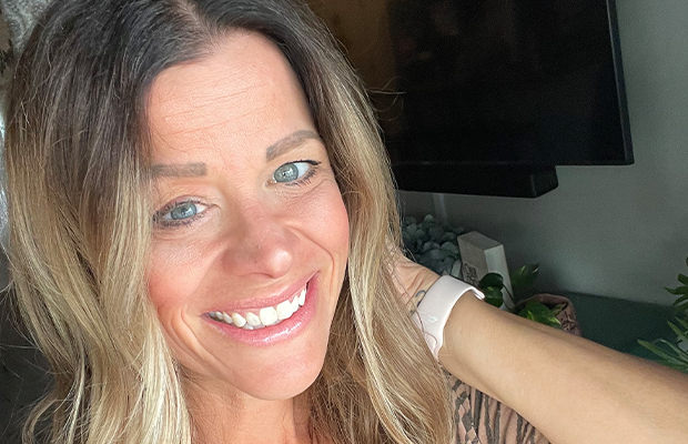 close up of woman woman smiling