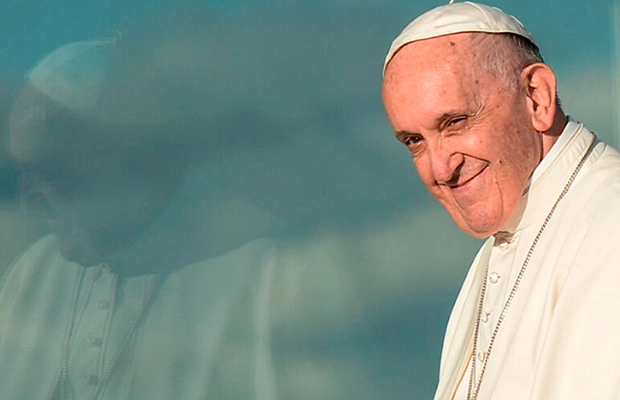 photograph of Pope Francis