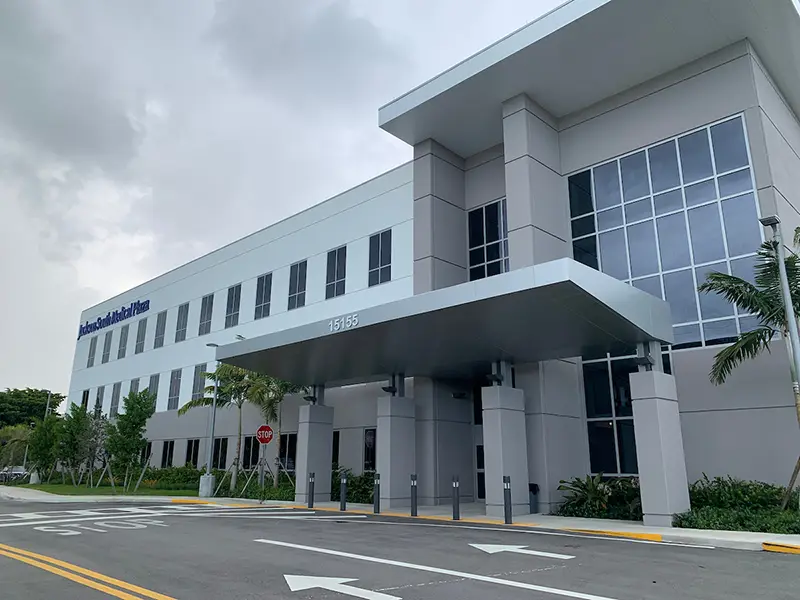 An external image of a large building