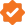 An orange icon of a checkmark