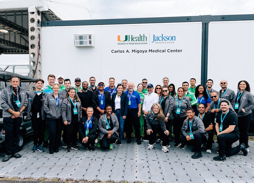 picture of UHealth & Jackson Team