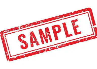 Sample image with sample text