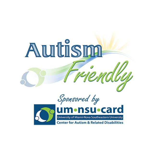 Logo that reads Autism Friendly
