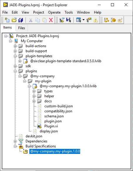 jade devkit duplicate plugin build spec entry
