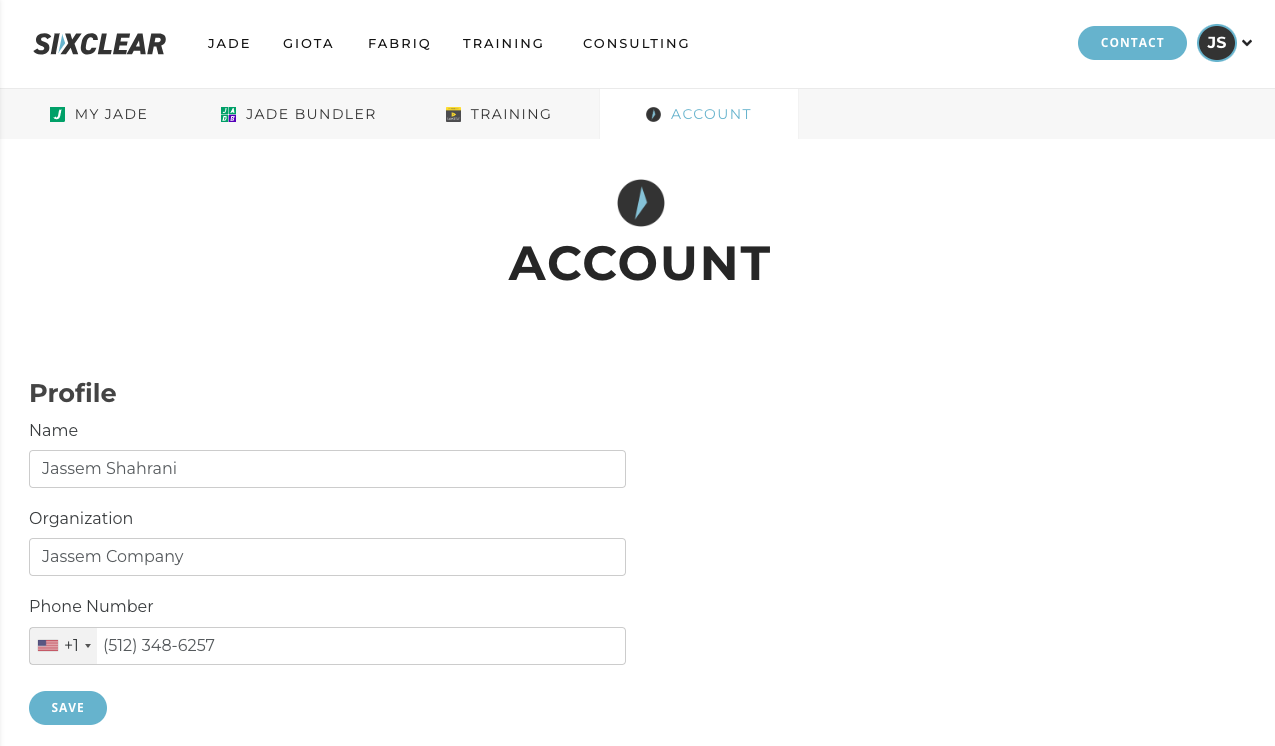 sixclear account