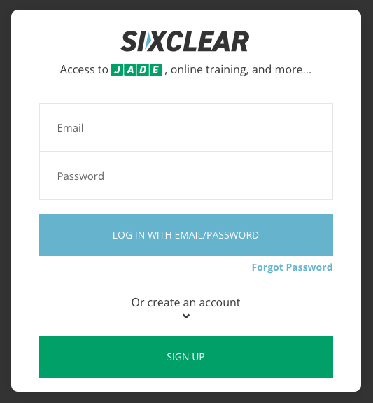sixclear login