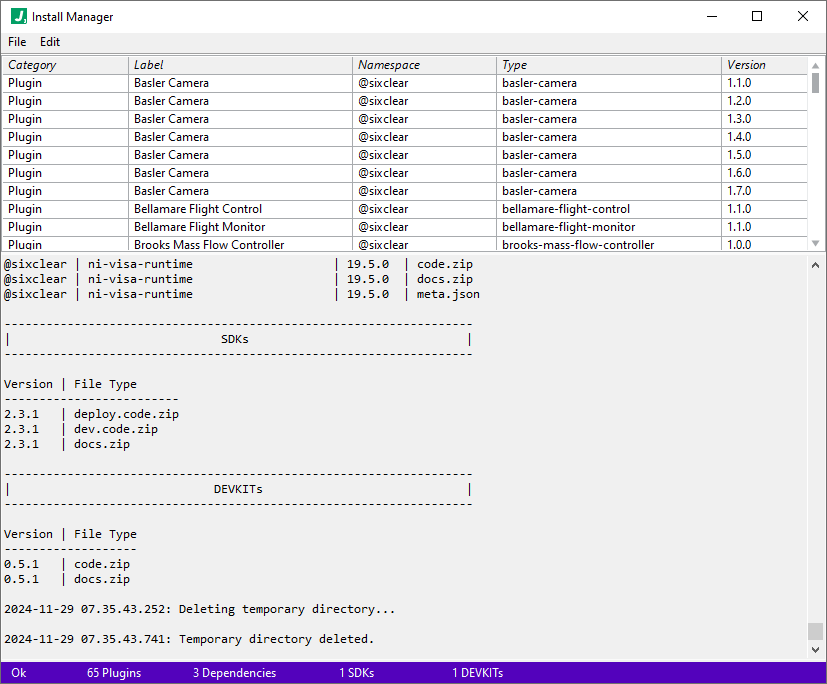 jade install manager install complete