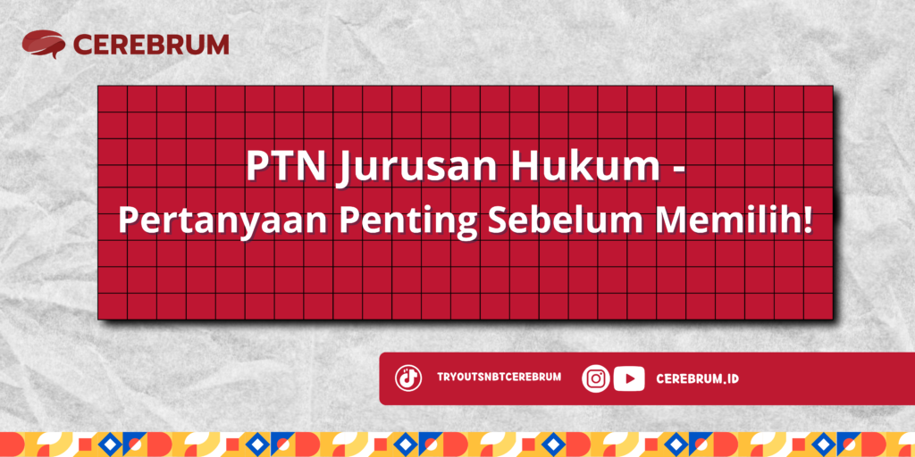 PTN Jurusan Hukum