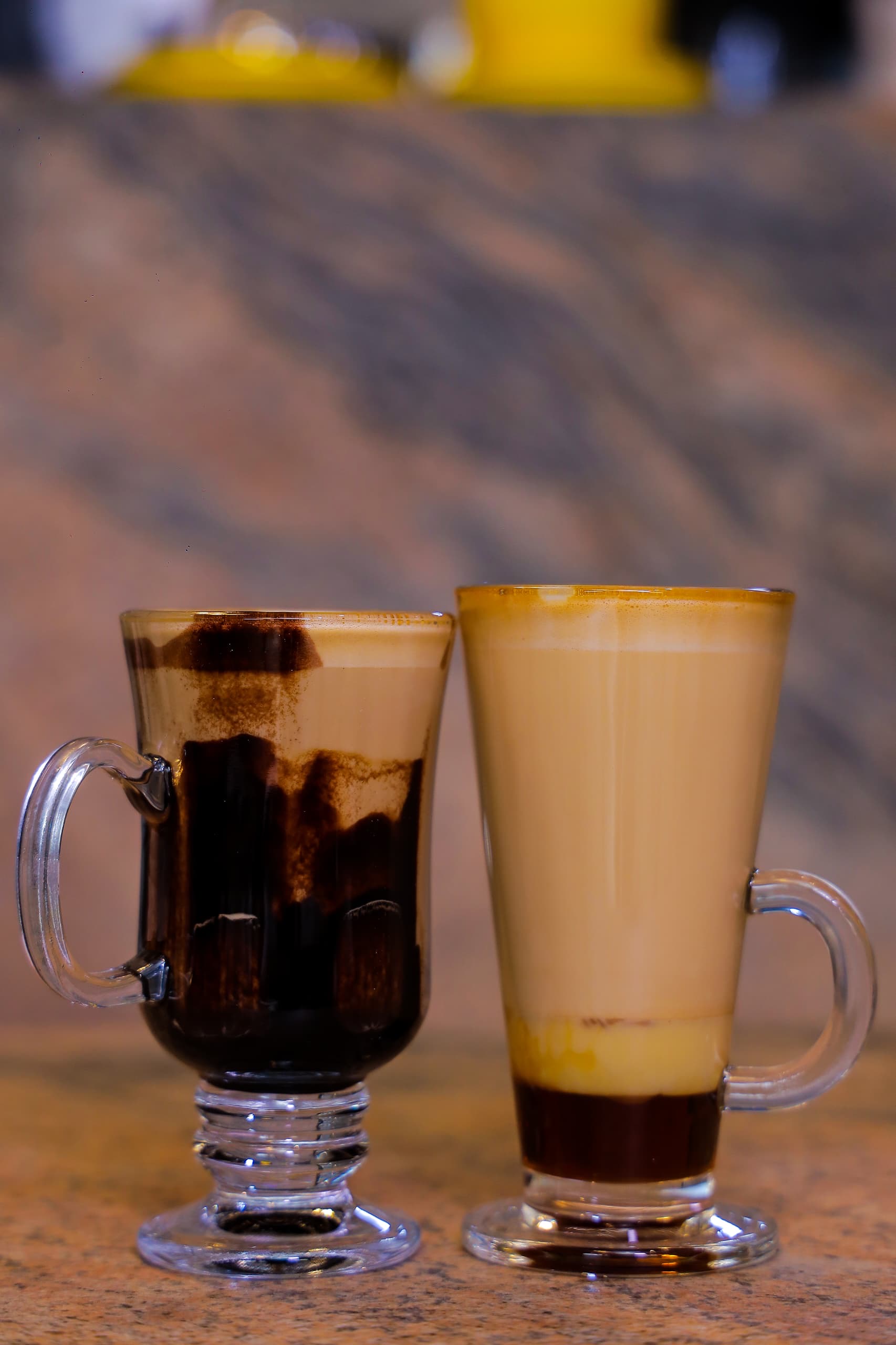 MOCHA menu category at Cafe Jaf'n, Kampala