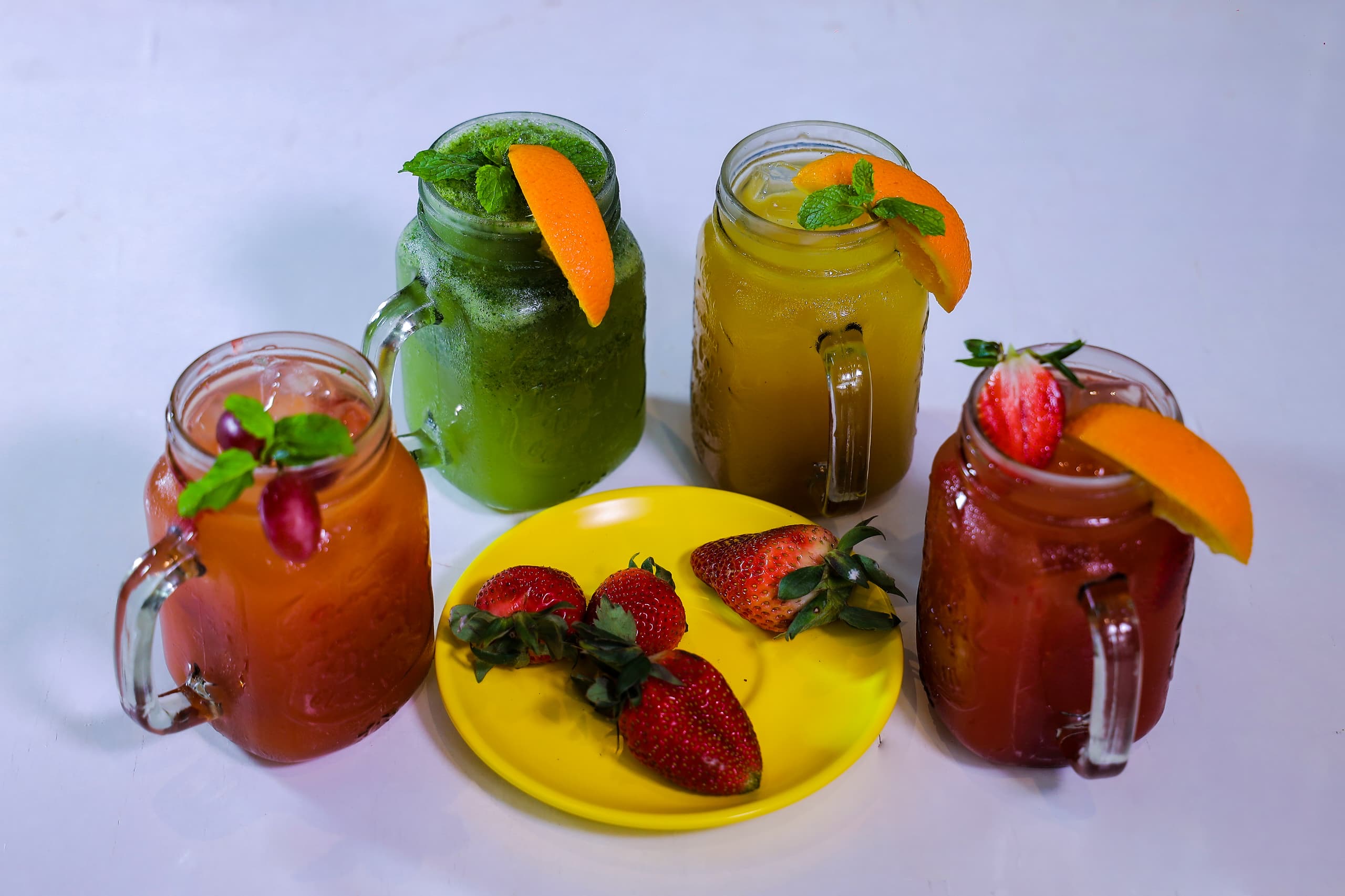 MASTER LEMONADES menu category at Cafe Jaf'n, Kampala