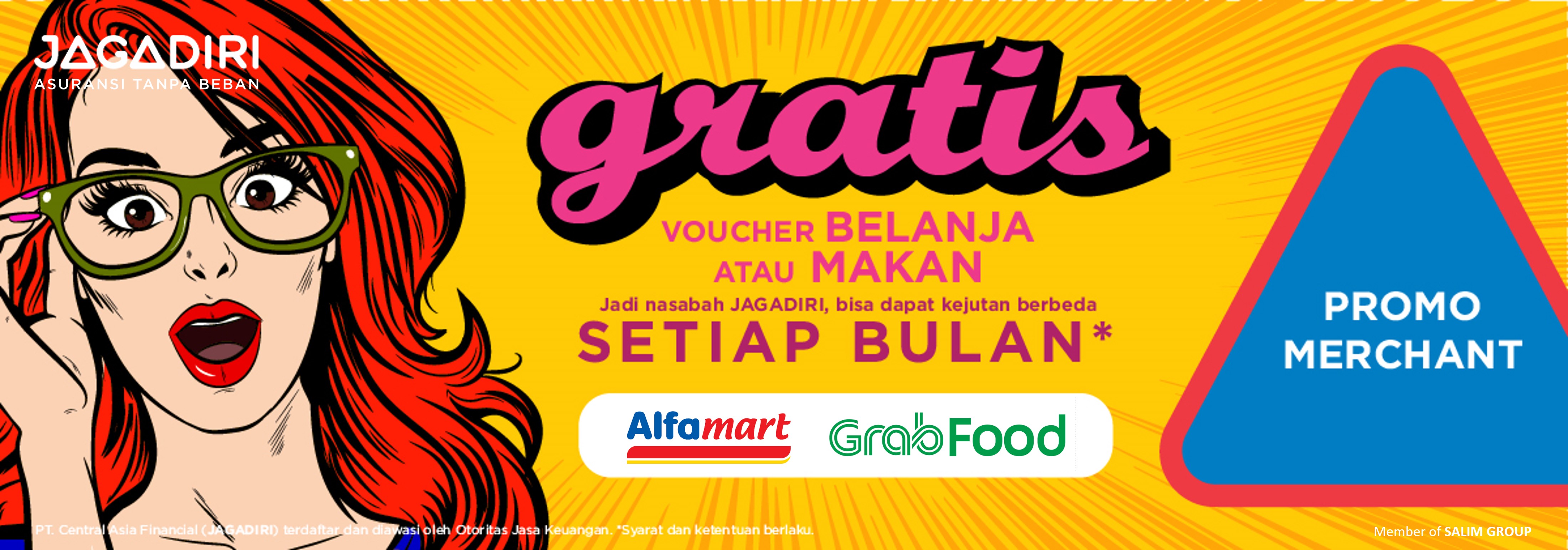 Voucher Gratis Setiap Bulan