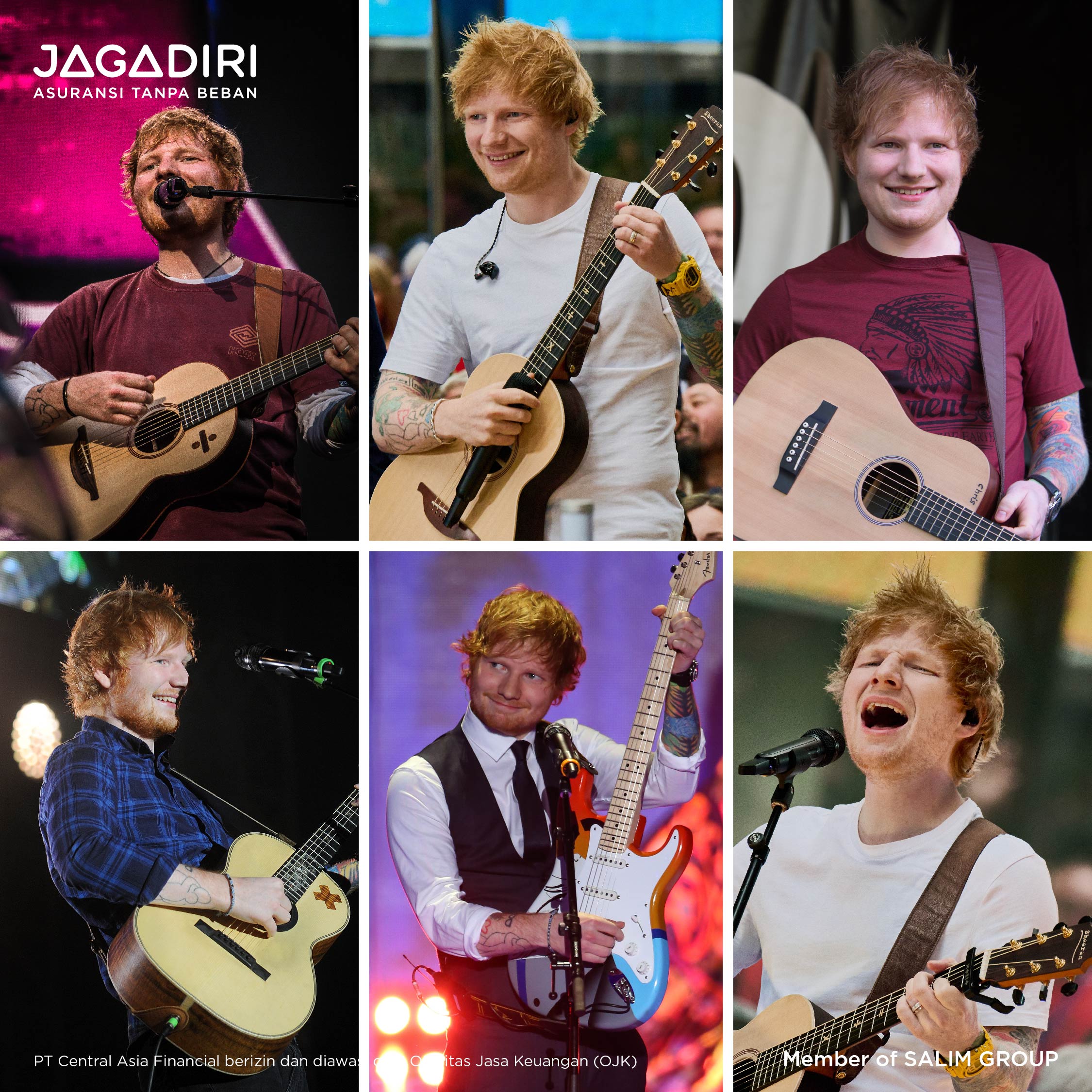 List Lagu Konser Ed Sheeran di Jakarta