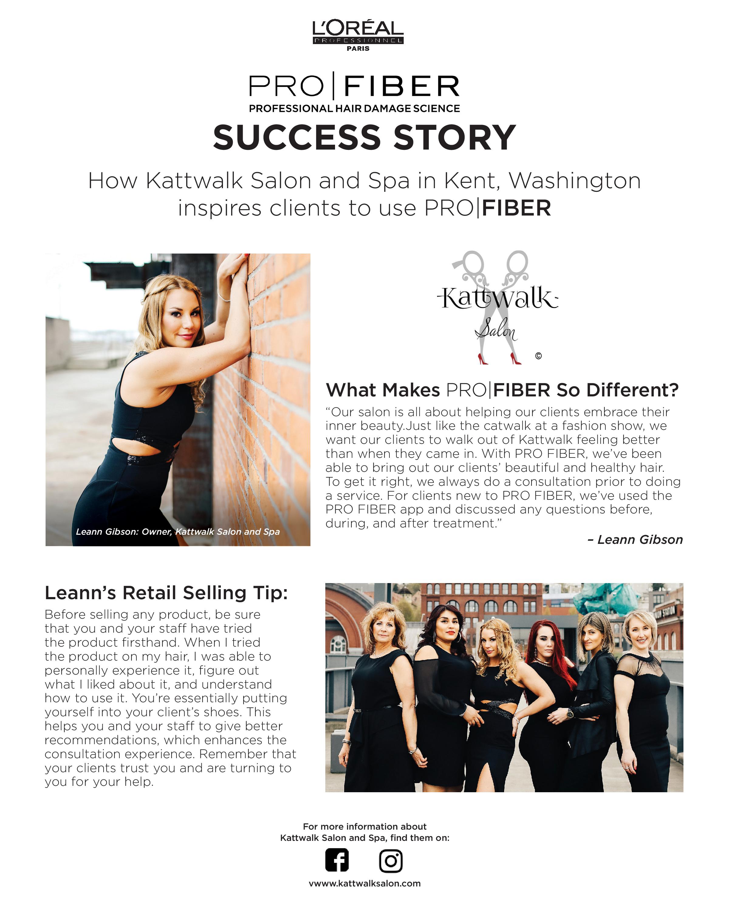 Kattwalk Salon: A Pro | Fiber Success Story!