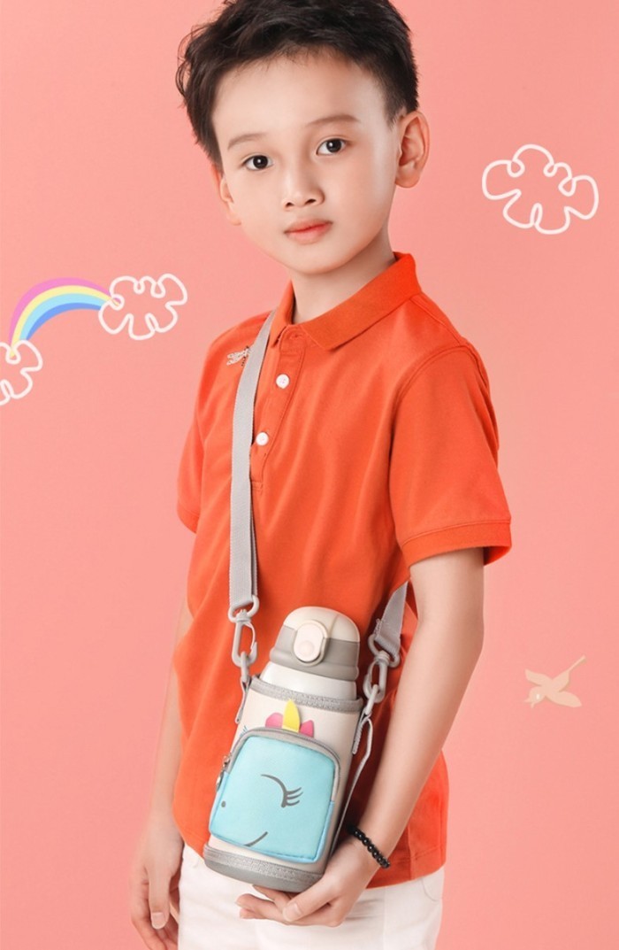 Botol Minum / Tumbler / Termos / Tempat Minum Anak 550ml Karakter — 9