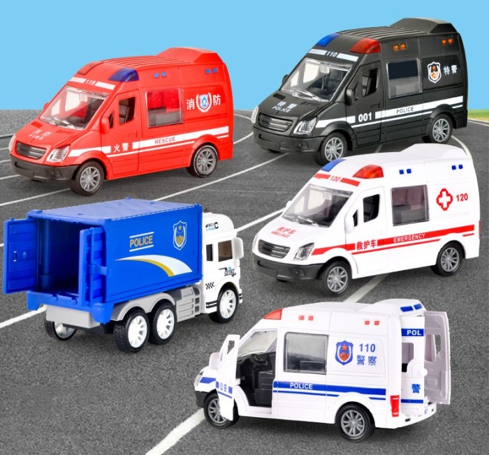 Mainan Anak Laki-Laki - Mobil / Truk / Bus / Jeep / Tank — 3