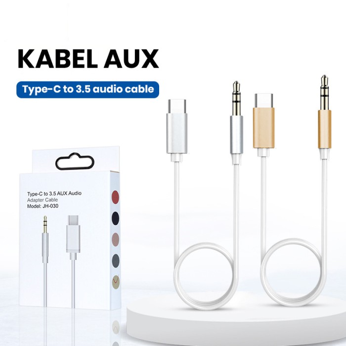 Kabel Converter Usb Type C To Audio Jack Speaker Amplifier 3.5 Mm — 3