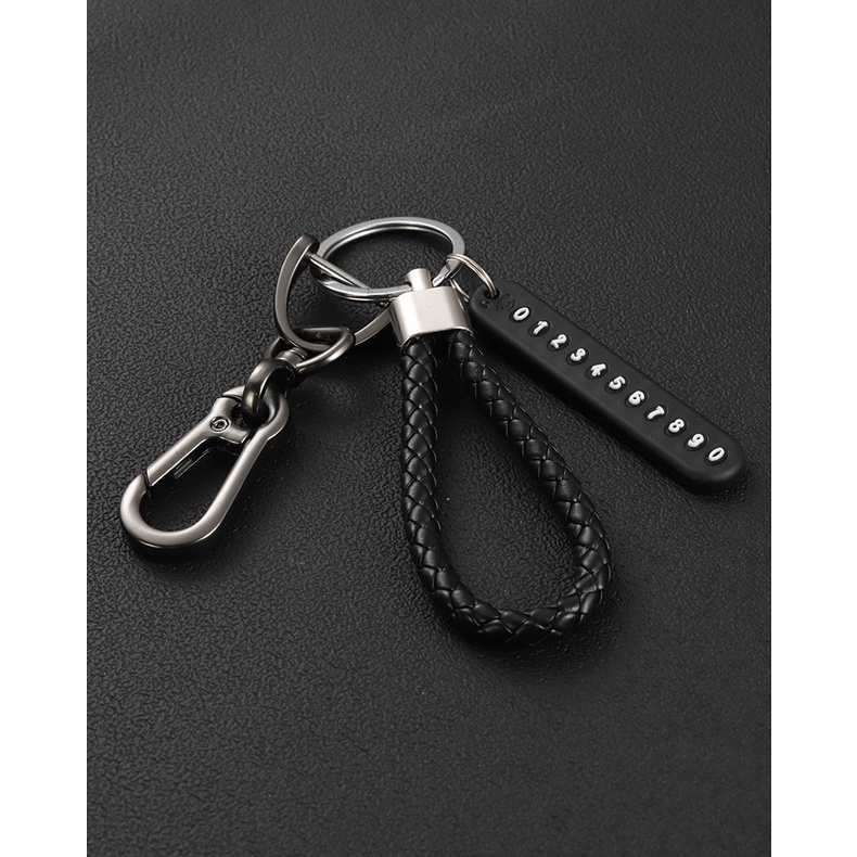 Gantungan Kunci Tag Buckle Tali Keychain Mobil Motor