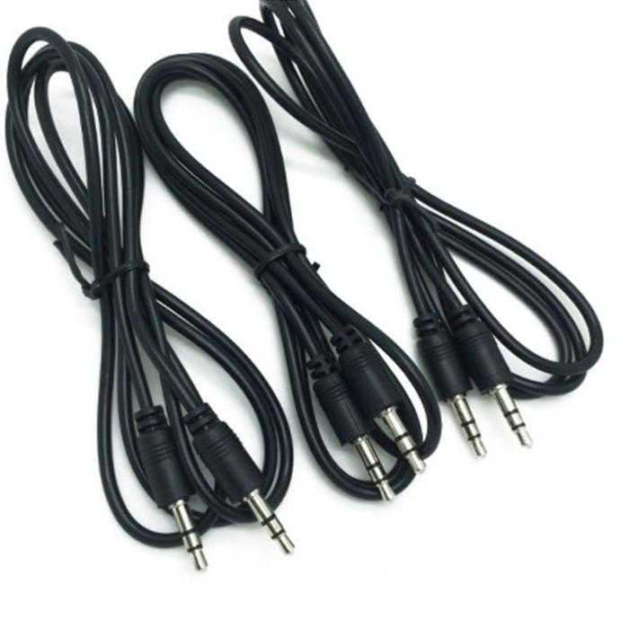 Kabel Jack Audio Aux 3.5 Mm Panjang 100cm Hp Android Speaker Mobil — 6