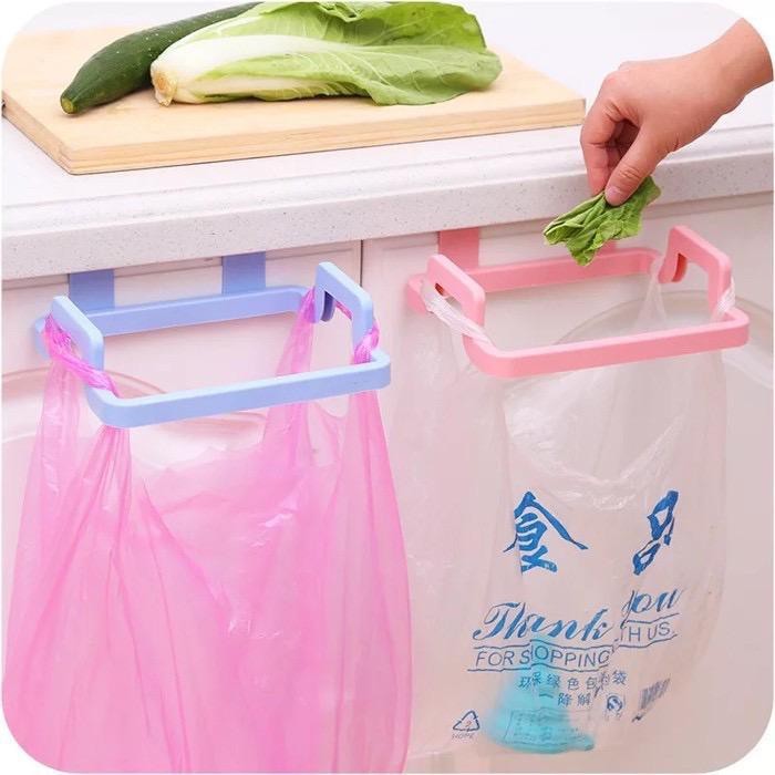 Gantungan Holder Kantong Tempat Kresek Sampah Dan Lap Dapur — 5