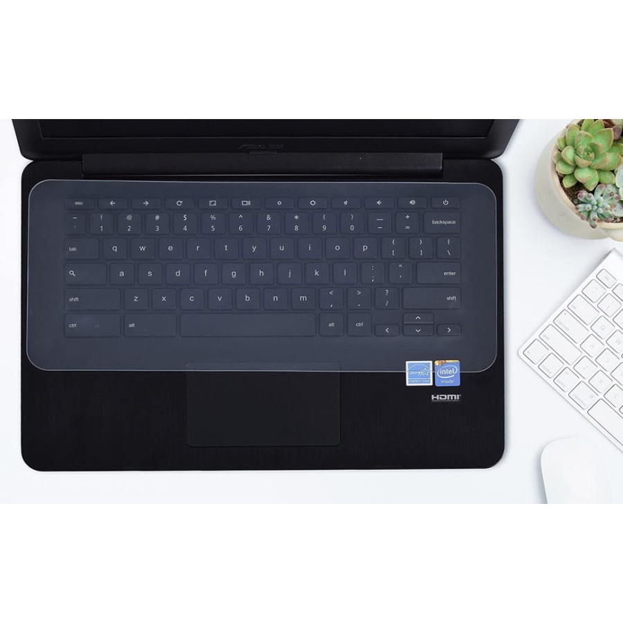 Pelindung Keyboard Cover Laptop Silicone 14inch Tipis Anti Air Debu