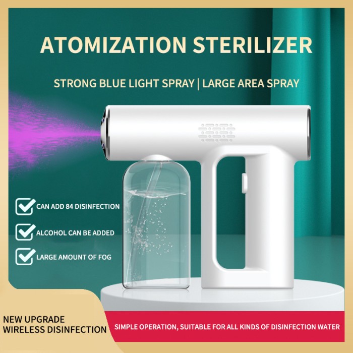 Semprotan Disinfektan Nano Spray Gun Disinfektan Elektrik Uv — 4