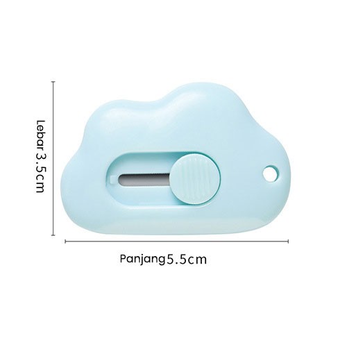 Mini Cutter Kecil Portable / Pemotong Kertas Lucu Korea — 2