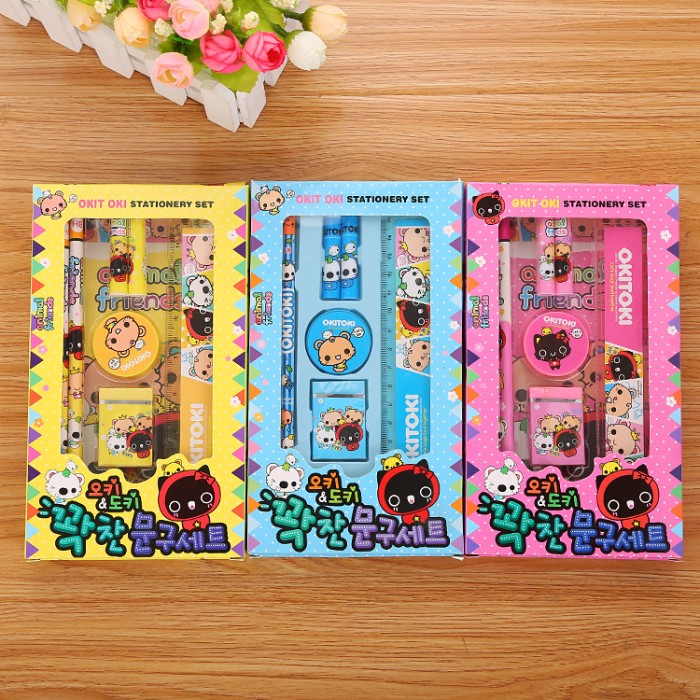 Kado Hadiah Set Alat Tulis Motif Murah Lucu Untuk Anak SD TK — 3