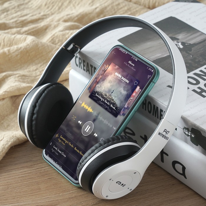 Bluetooth Headphones Headset Macaron Pure Bass Makaron — 6