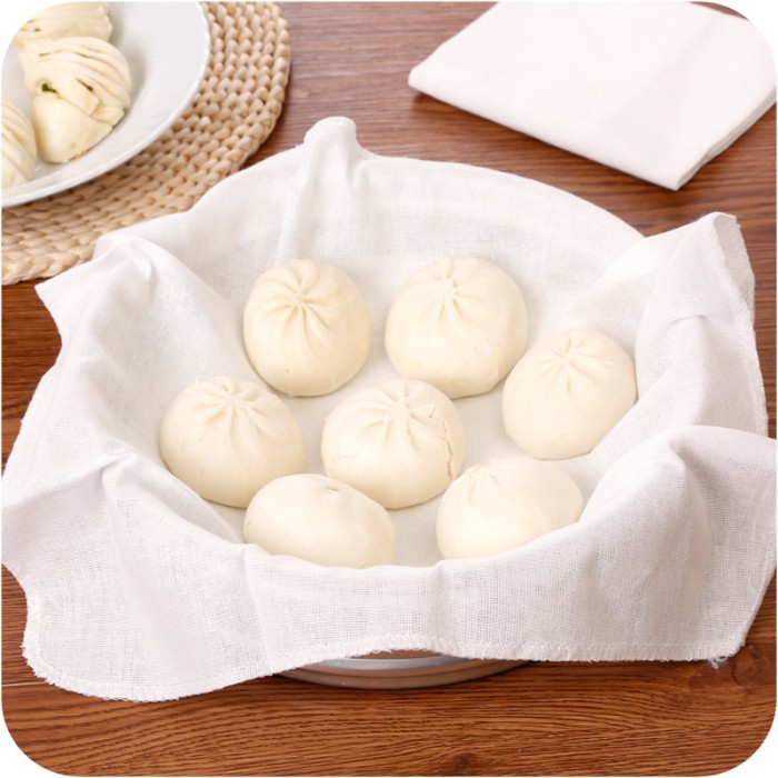 Kain Kukus Masak Dimsum Pao Bakpao Roti Kue Pangsit Anti Lengket — 5