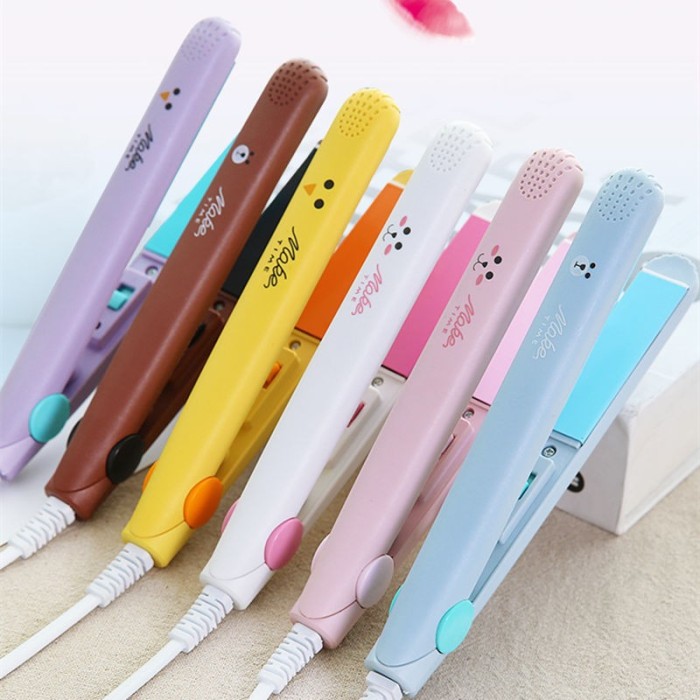 Catokan Rambut Mini Hair Straightener Iron Portable Sonar Sn-228 — 6