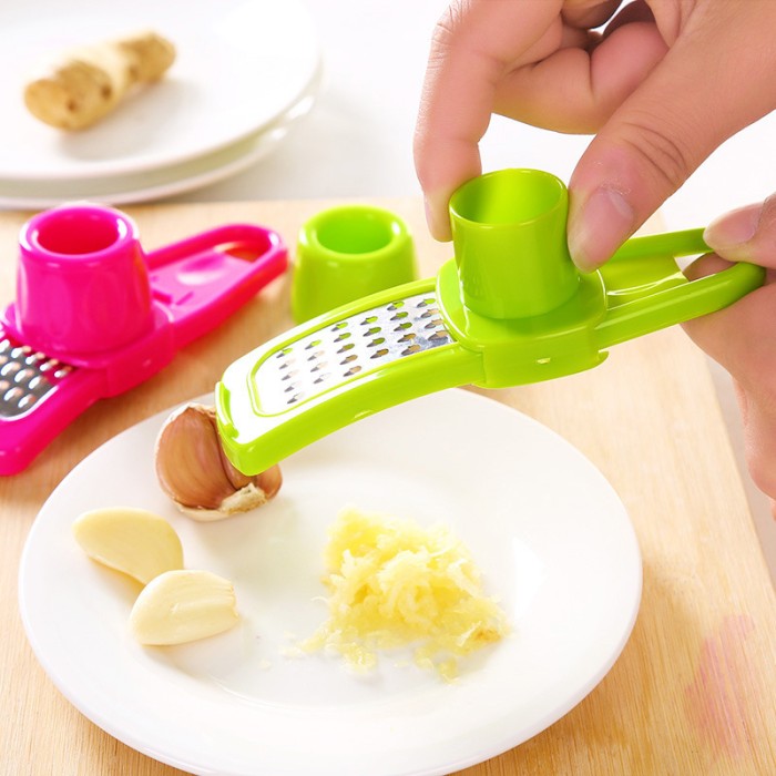 Parutan Serutan Bawang Jahe Alat Penghalus Bumbu Dapur Mini Serbaguna — 4