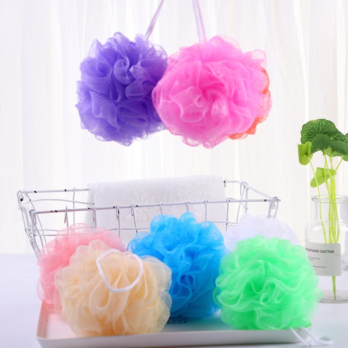 Spons Mandi Jaring Sabun Gosok Sikat Badan Shower Puff — 4