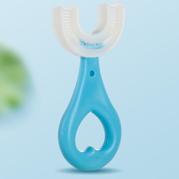 Sikat Gigi Silikon Toothbrush Bentuk U Shape Anak Bayi Bpa Free — 5